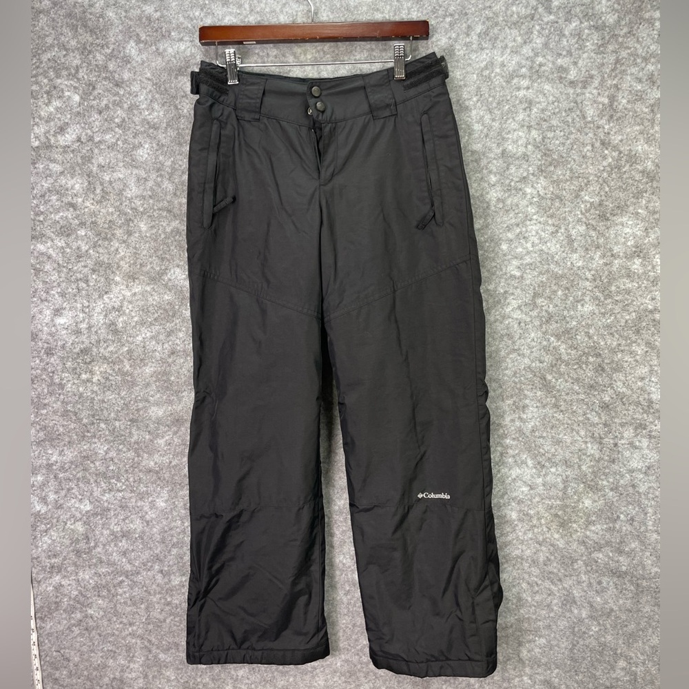 Columbia Pants Youth 14/16 Black Omni-Shield Snow Ski Insulated Adjustable Waist
